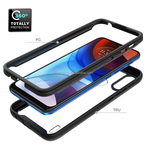 Ốp Lưng Chống Sốc Lai 2 Trong 1 PC + TPU Cho Motorola Moto G9 Plus G8 Power <span class=keywords><strong>Lite</strong></span> <span class=keywords><strong>One</strong></span> Fusion Plus G 5G G Power 2021 - Product Image 4