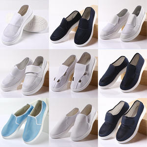 Zapatos <span class=keywords><strong>ESD</strong></span> Antiestáticos de Seguridad con Suela de PU y Empeine de <span class=keywords><strong>PVC</strong></span> para Laboratorio Libre de Polvo o Cuarto Limpio - Product Image 6