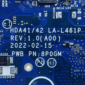 Original nouveau pour Dell Latitude 9430 carte mère i7-1265U 0M187G HDA41 HDA42 LA-L461P - Product Image 4