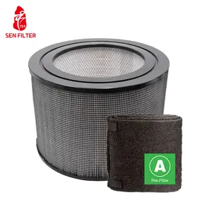 H13 High Efficiency Cartridge True H13 Filter Replacements For Honeywell 24000 24500 Queen Defender 4000 7500 Air Purifier Part