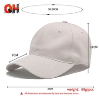 Casquettes de sport souples personnalisées avec logo brodé, vente en gros, casquettes de golf et de baseball en coton uni non structurées de haute qualité pour homme