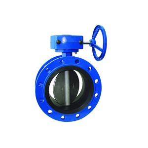 Vanne papillon en fonte ductile à commande manuelle Jfl Awwa C504 avec joint d'étanchéité Dn50, livraison gratuite, fournie par l'usine - Product Image 3