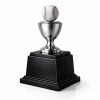 Trophée de baseball classique personnalisé WeiVista en résine – Vente en gros pour cérémonies de remise des prix