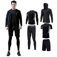 Quần Áo Tập Gym Cho Nam Bộ Đồ Thể Thao Nhanh Khô Trang Phục Tập Luyện Thể Hình Không Có Thương Hiệu Co Giãn Bộ Đồ Chạy Bộ Bóng Rổ