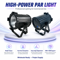 Projecteur de scène COB LED 200W blanc et ambre au design original pour public, lumière de surface, projecteur PAR LED COB RGB
