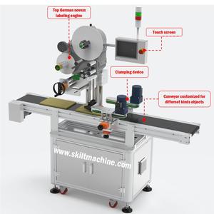 SKILT Nhà Sản Xuất Máy Dán Nhãn Bề Mặt Phẳng Trên Khay Thực Phẩm Tự Động - Product Image 2