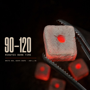 <span class=keywords><strong>Carbone</strong></span> di Bambù per Narghilè in Cubetti per Bar, Lounge e Caffè, Inodore e Senza Fumo, Confezione da 10kg, Fornitura all'Ingrosso - Product Image 3