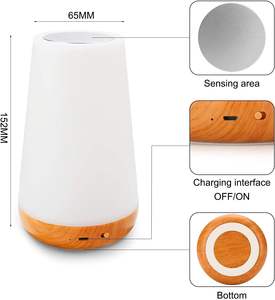Lámpara de Escritorio LED al por Mayor, Lámpara Nocturna Táctil, Recargable por USB, Control Remoto, Temporizador de Luz Regulable, Luz Lateral Portátil - Product Image 6