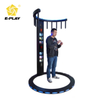 Manette de jeu Red Net 3ème génération, testeur de vitesse manuelle, bâton lumineux, pour un joueur, alimentation CA/piles, fibre de verre, garantie 1 an