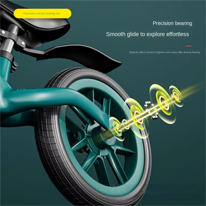 Vélo d'équilibre personnalisé de 12 pouces pour enfants fabriqué en fibre de verre et nylon durable avec fourche en alliage d'aluminium, d'acier et de magnésium - Product Image 1