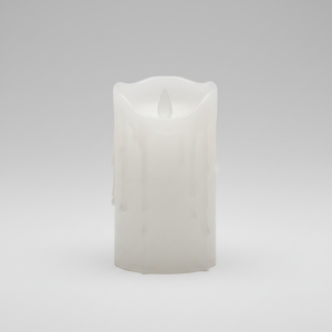 Bougie pilier sans flamme à LED 3D pour la maison et la décoration de mariage Lumière claire 144/6(24)/CS Noël et Halloween Utiliser du matériel de cire - Product Image 4