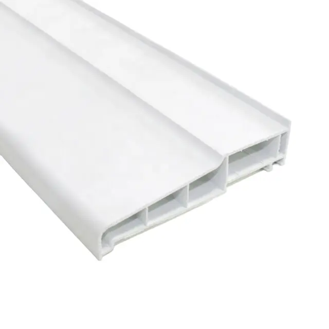 Panneau de couverture de fenêtre en plastique PVC d'intérieur blanc vente en gros