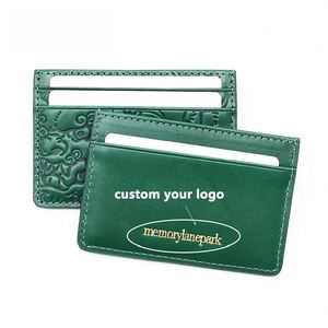 Porte-cartes en cuir véritable tanné végétal, produits haut de gamme personnalisés X49, vente en gros en dropshipping - Product Image 1