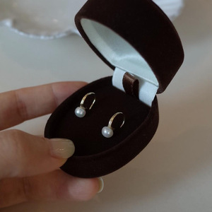 Pendientes de Perlas de Agua Dulce con Baño de Plata S925 y Oro de 14K, Elegantes, Inspirados en Celebridades, Plata de Ley Premium, CE, Pequeños, Exquisitos y Elegantes - Product Image 6