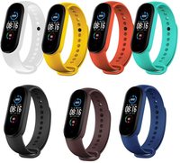Bracelet de montre en silicone souple pour Miband 4 5 6, bracelet de remplacement pour montre intelligente, bracelets pour Xiaomi Watch 8 7