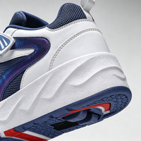 Chaussures à roulettes unisexes pour enfants, 4 roues rétractables, baskets à roulettes pour garçons et filles, avec interrupteur de talon et base de sécurité, chaussures de skate