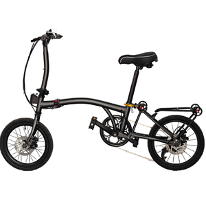 Bicicleta Plegable de 16 Pulgadas, 6 Velocidades, Frenos de Disco Hidráulicos, Cuadro de Acero de Molibdeno de Alta Calidad, Bicicleta Triple Plegable - Product Image 3