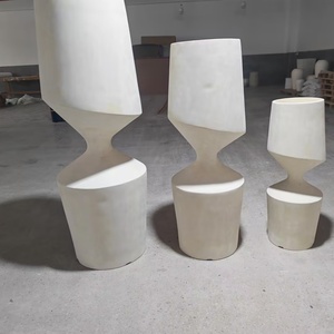 Fioriere Rotonde in FRP Leggero per Esterni, Vasi Grandi da Interno per Giardino, Ornamenti da Giardino, <span class=keywords><strong>Vaso</strong></span> da Pavimento - Product Image 3