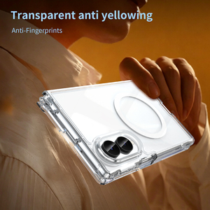 Funda Protectora para Teléfono Samsung <span class=keywords><strong>Galaxy</strong></span> Z FOLD8 FOLD 8 ULTRA FLIP8, Transparente, Resistente a Impactos, Híbrida de TPU y PC, con Magfit - Product Image 2