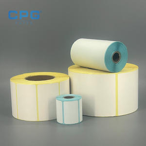 Etiqueta Adhesiva Térmica de 4x6 Pulgadas (100x150mm) y 120gsm, Superficie Lisa, Suministro Directo de Fábrica, para Clasificación y Envío de Paquetes - Product Image 1