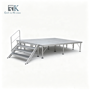 High Quality Stage Aluminum Stage Equipment System <b>Portable</b> Stage Platform with Aluminum Riser for Outdoor Concert Events - Product Image 1