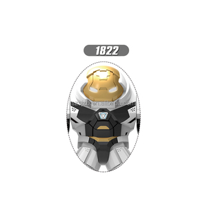 XH1821 MK37 <span class=keywords><strong>Hulkbuster</strong></span> MK39 Colección Animales y Naturaleza, Bloques <span class=keywords><strong>de</strong></span> Construcción Educativos <span class=keywords><strong>de</strong></span> ABS Negro y Dorado <span class=keywords><strong>de</strong></span> 4.5cm para Niños - Product Image 4