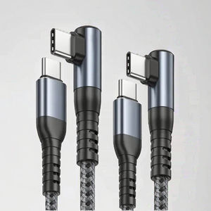 <span class=keywords><strong>TUTI</strong></span> Factory Direct 60W Type-C cavo caricatore rapido 1m USB C a C cavo con giacca in Nylon e treccia di schermatura per il telefono cellulare - Product Image 2