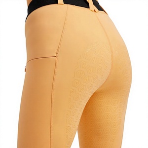 Pantalons d'équitation décontractés pour femmes, avec grip en silicone, design respirant, coupe confortable pour les activités quotidiennes et la détente en écurie - Product Image 5