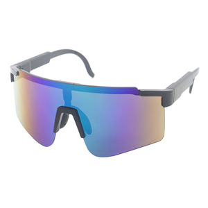 Lunettes <span class=keywords><strong>de</strong></span> soleil <span class=keywords><strong>de</strong></span> cyclisme économiques, personnalisables avec logo, pour activités <span class=keywords><strong>de</strong></span> plein air, vélo, conduite, course, protection UV400, coupe-vent, en PC, pour le sport - Product Image 5