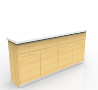 Boutique Dépanneur Registre Table Caisse Du Multifonctionnel En Bois Comptoir Caisse