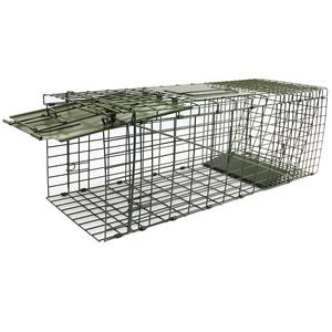 Maille en acier piège à animaux Cage chat sauvage <span class=keywords><strong>attrape</strong></span> <span class=keywords><strong>renard</strong></span> piège HC2614M-F - Product Image 2