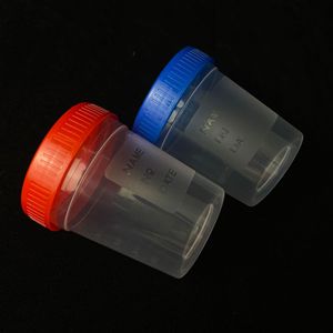 Gobelet d'échantillonnage Wei Hong 100-120ml transparent avec bouchon à vis pour la collecte d'urine - Product Image 2