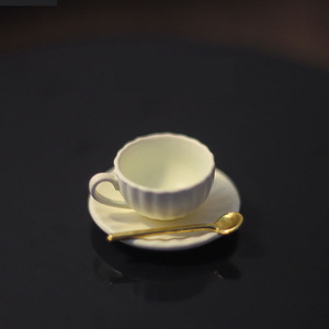 Fourniture directe d'usine maison de poupée Miniature 1:12 scène <span class=keywords><strong>tasses</strong></span> <span class=keywords><strong>à</strong></span> <span class=keywords><strong>café</strong></span> ensemble de cuillères <span class=keywords><strong>à</strong></span> vaisselle Mini jouet Accesorios Para La <span class=keywords><strong>Casa</strong></span> De Munecas - Product Image 5