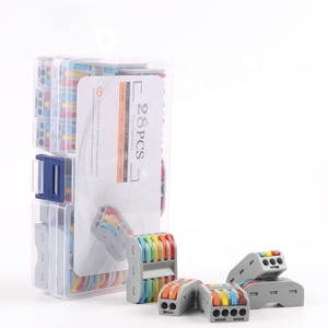 Đóng Hộp Kết Nối Dây Mông Nhanh <span class=keywords><strong>Push</strong></span>-In 2/3/4/5 Pin Thiết Bị Đầu Cuối Dây Dẫn Trang Chủ Đèn Led Cáp Điện Nối Dây Nối - Product Image 6