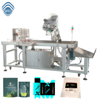 Machine d'étiquetage automatique de boîtes en carton SKILT de haute qualité avec dépliage, PLC, servomoteur, pompe et étiquettes en papier