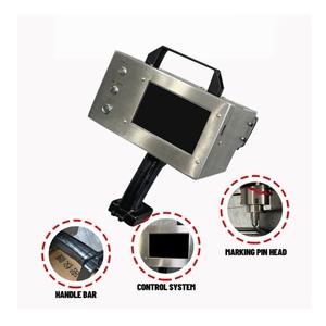 Máquina de Grabado de Etiquetas Metálicas para Mascotas, Máquina Neumática de Marcado por Micropercusión, Código VIN - Product Image 5