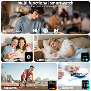 Montre connectée LIGE BWJU105 à longue durée <span class=keywords><strong>de</strong></span> <span class=keywords><strong>vie</strong></span> <span class=keywords><strong>de</strong></span> la batterie pour hommes et femmes, suivi <span class=keywords><strong>de</strong></span> la forme physique, réponse aux appels, fréquence cardiaque, montre connectée Android IOS - Product Image 5