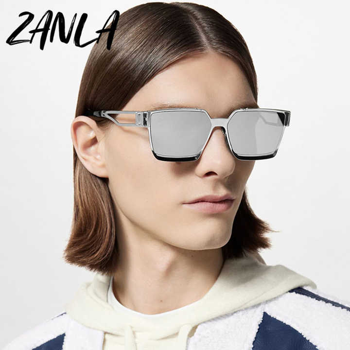 Millionaire Luxury Brand Fashion Square Sunglasses Men Women 2024