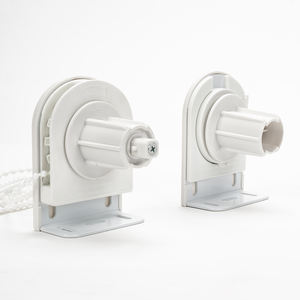 Accesorios para Persianas Enrollables de Material Metálico, Soporte de <span class=keywords><strong>Eje</strong></span> Redondo de 38 mm y Juego de Rodillos para Motor Tubular de 35 mm - Product Image 1