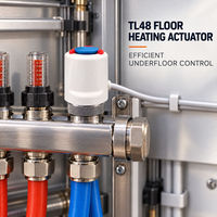 Système de contrôle intelligent pour chauffage par le sol hydronique AC603 TL48 AC9200 AC220V Chaudière à eau résidentielle