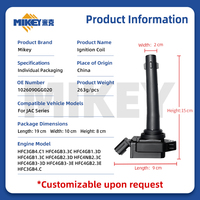 MIKEYA 1026090GG020 Engine Ignition Coils for JAC Refine S2 S3 S4 Yueyue Cross Refine M3 L7 Auto Parts LAD8002 AY1601060