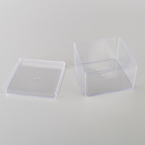 Good price Plastic Divided Cookies Box with Lids 100g