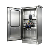 Armoire de distribution complète ventilée en acier inoxydable avec barre omnibus en cuivre IP55 et surveillance à distance pour alimentation électrique en îlot