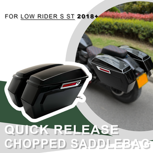 กระเป๋าข้างแบบถอดเร็วสำหรับ <span class=keywords><strong>Low</strong></span> <span class=keywords><strong>Rider</strong></span> S ST Street Bob <span class=keywords><strong>2018</strong></span>+ - Product Image 1