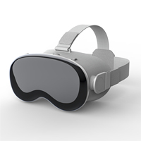 Lunettes VR SHINECON Metaverse pour films 3D avec téléphone de 4,7 à 6,5 pouces, objectif de 40 mm, écran HD 4K, boîte VR avec IPD réglable