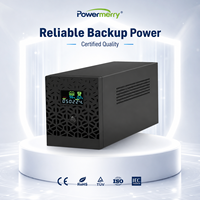 Alimentation sans interruption (ASI) 1200VA 720W pour bureau à domicile, 230Vac 50Hz, avec régulateur de tension automatique (AVR) et batterie au plomb-acide, pour ordinateur de bureau, routeur, serveur – Sûre et fiable