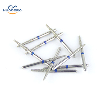 Huacera 4101 fresas de diamante de alta calidad surtidas puntas de pulido para laboratorio Dental para uso en clínica Dental con punta de carburo