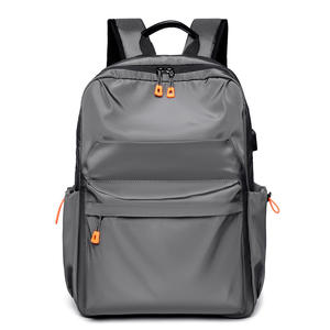 Sac à dos scolaire de haute qualité en vente chaude personnalisé Sac à dos USB Sac à dos tendance noir grand imperméable pour hommes Sac à dos - Product Image 2