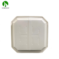 Barquettes à viande jetables en papier kraft biodégradable et recyclable de haute qualité pour l'emballage alimentaire à emporter