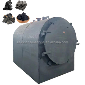 Máquina de fabricación de carbón de desecho de madera de aserrín de cáscara de coco industrial horno de carbonatación de aserrín de madera de biomasa continua - Product Image 6